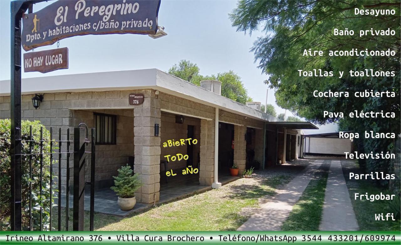 Hosteria El Peregrino Villa Cura Brochero Esterno foto
